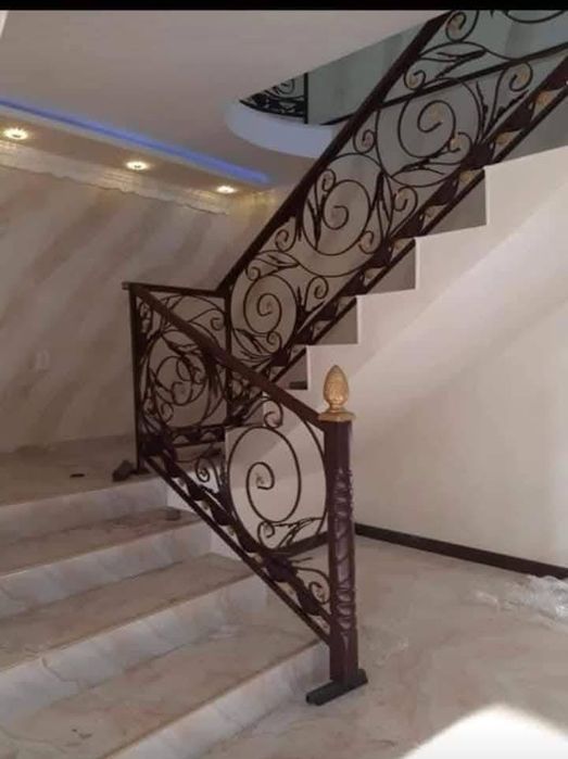 Balustrada regala de fier forjat