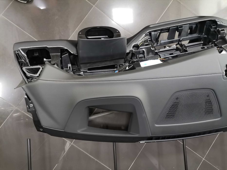 НОВ Арматурно Табло RHD BMW X5 G05 X7 G07 Lci Черна Кожа Кафяв Шев A87