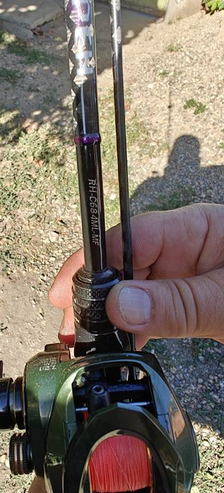 Combo lanseta PureLure Sharpen + mulineta baitcasting Heweiu