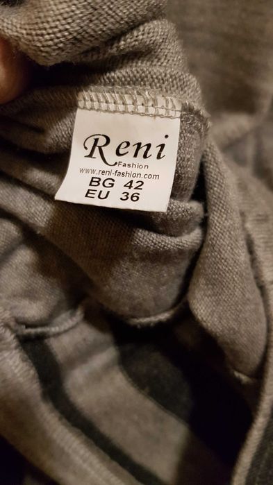 Туника блуза с дълъг ръкав за бременни, S размер