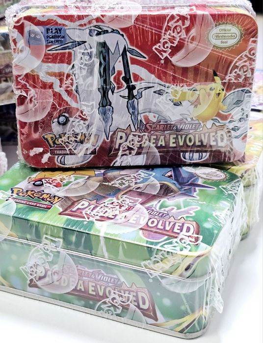 Карти Pokémon в метални кутии