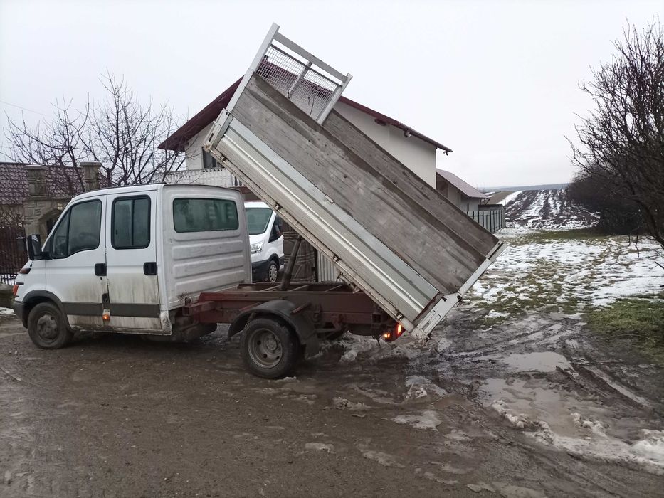 Iveco daily an 2004 basculare pe cutie trilateral  5500
