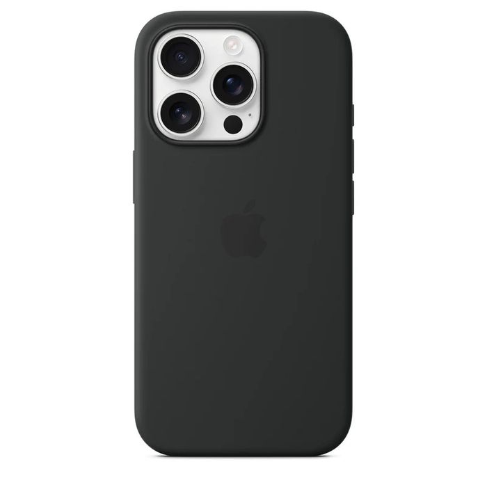 Husa iPhone 16 Pro Apple Originala, Silicon Black
