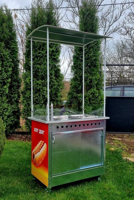 НОВА комбинирана количка за царевица на пара и хот-дог на ГАЗ