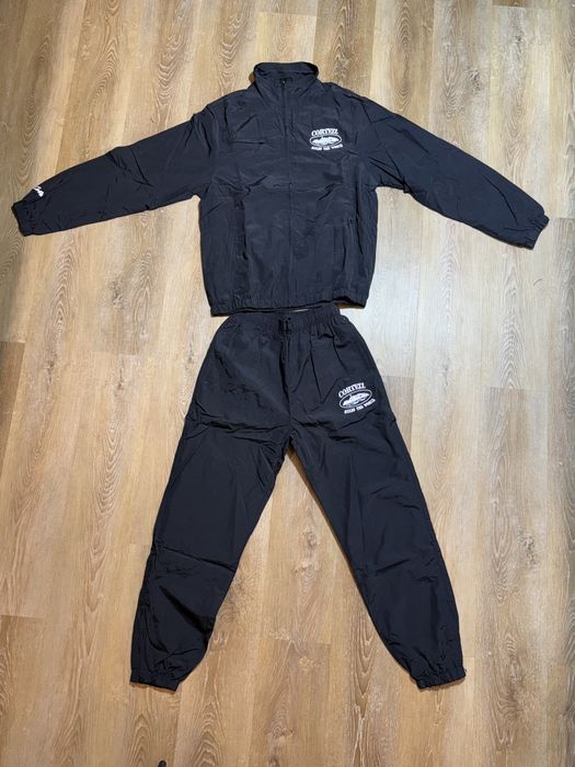 Corteiz Shukushuku Tracksuit - Черен екип размер М