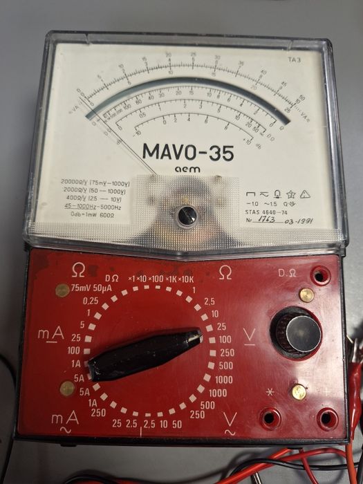 Aparate analogice de măsură