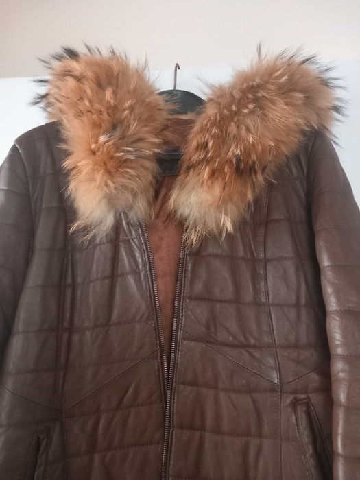 Кожено яке  като нова