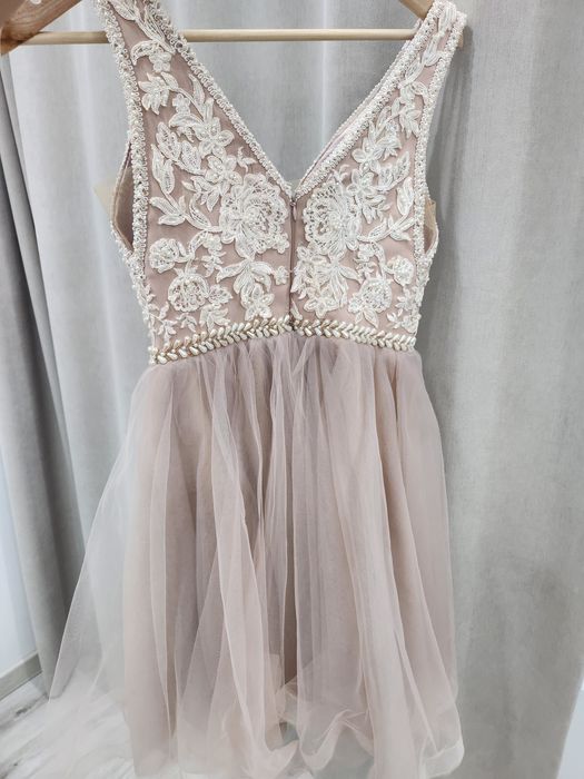 Ефирна Рокля с тюл