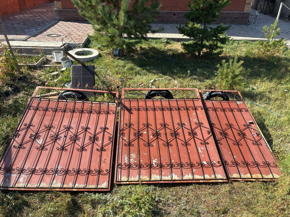 Ворота железные