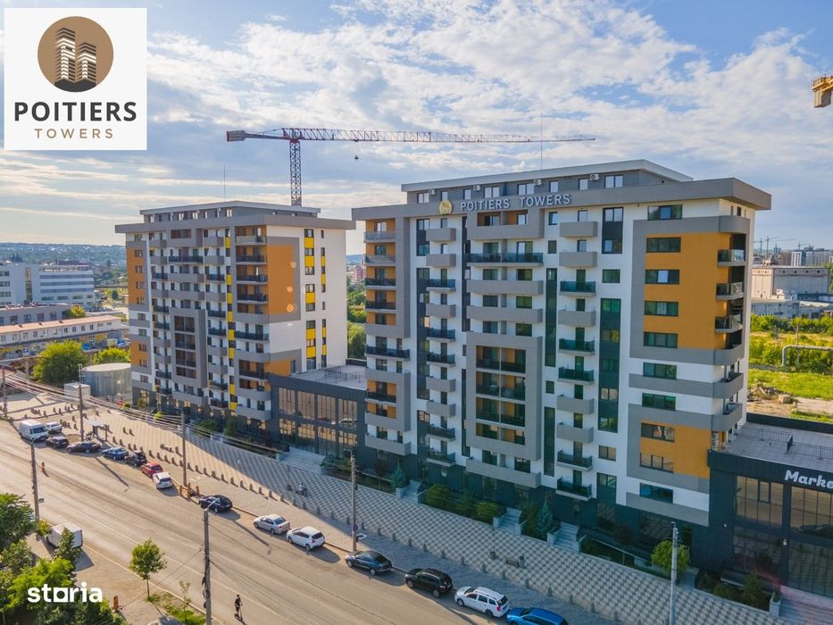 Spațiu comercial de închiriat în Poitiers Towers – 825 mp utili!