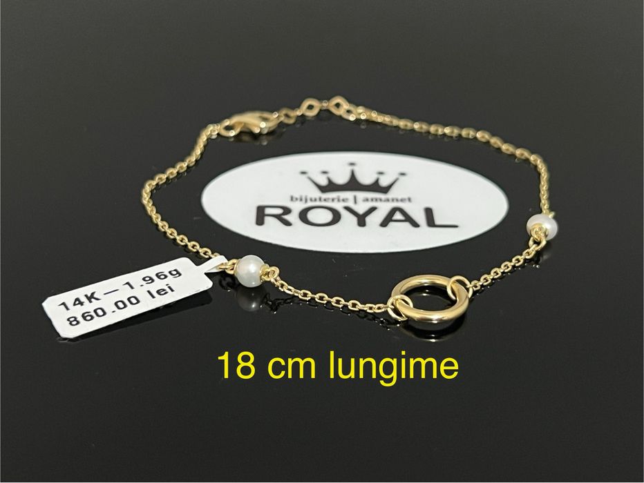 Bijuteria Royal CB : Bratara dama aur 14k 585 1,96 grame