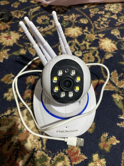 Wi-Fi IP камера видеонаблюдения, поворотная, ночное видение