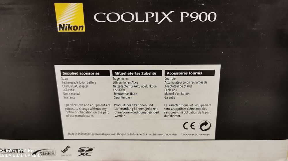 Фотоаппарат Nikon P900, суперЗУМ.