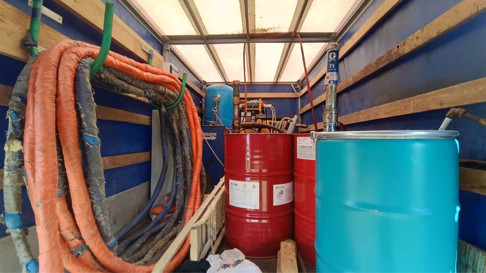 Vand utilaj spuma poliuretanica completa