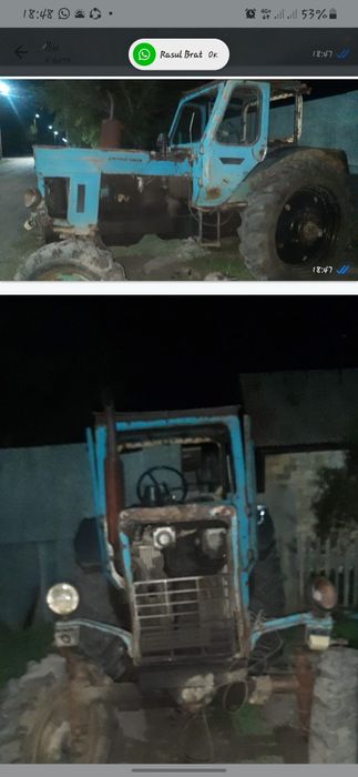 Продам мтз 52 с мотором от мтз 80
