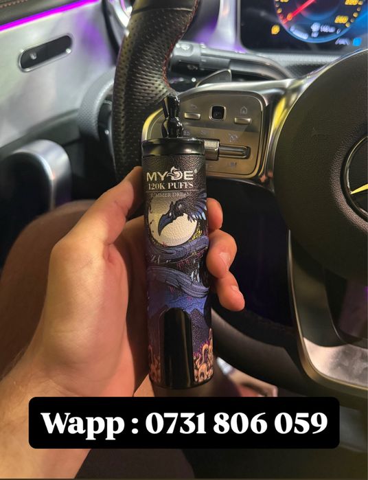 MYDE vape 120.000 XXL gust intens narghilea
