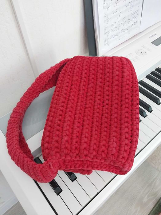 сумка женская вязаная