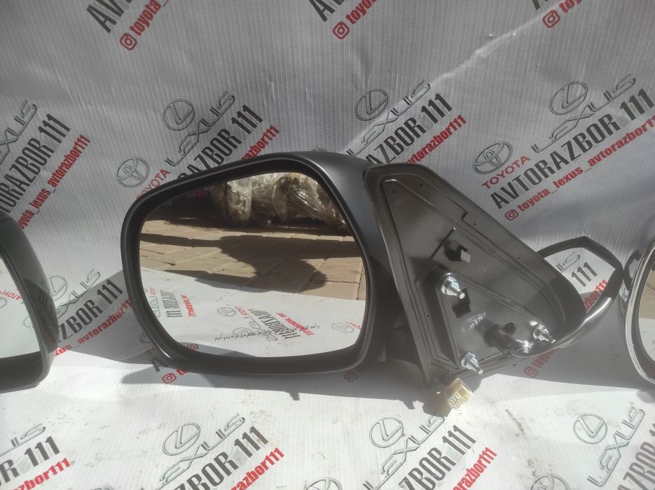 Зеркало левое хром Prado120