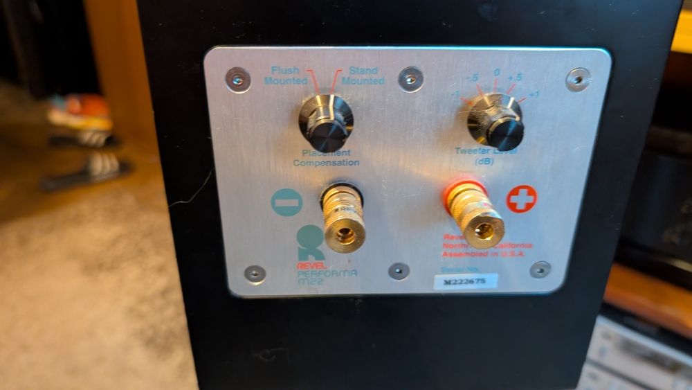 Revel performa m22 ( schimb) boxe exceptionale