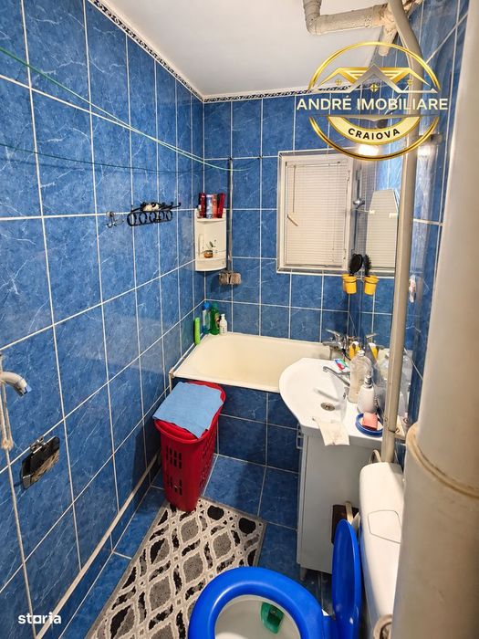 Apartament 3 camere,Valea Roșie, etajul 1/4, parțial mobilat,54mp