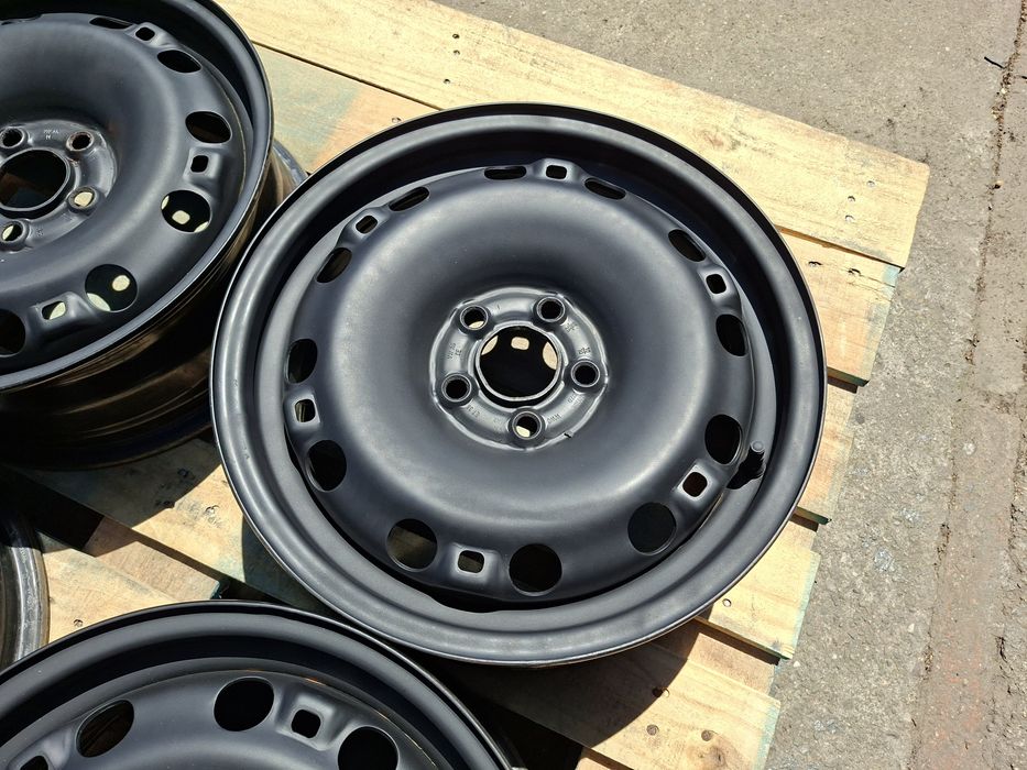 15" 5Х100мм Фолксваген, Сеат, Шкода 5x100 Стоманени джанти