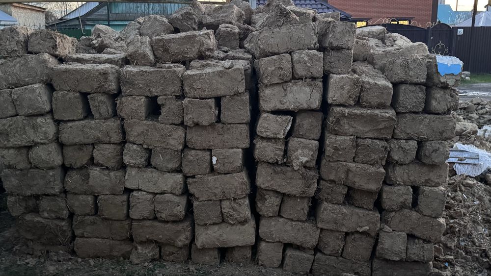 Саманные кирпичи БЕСПЛАТНО