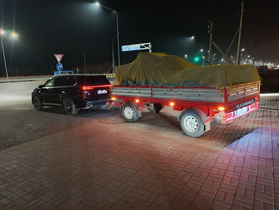 Легковой прицеп двухосный