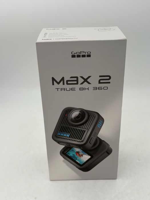 Camera video de actiune GoPro MAX 2, 8K 30 FPS, 29MP, sigilata