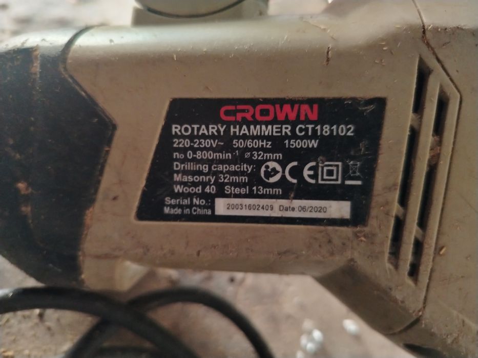 Перфоратор CROWN