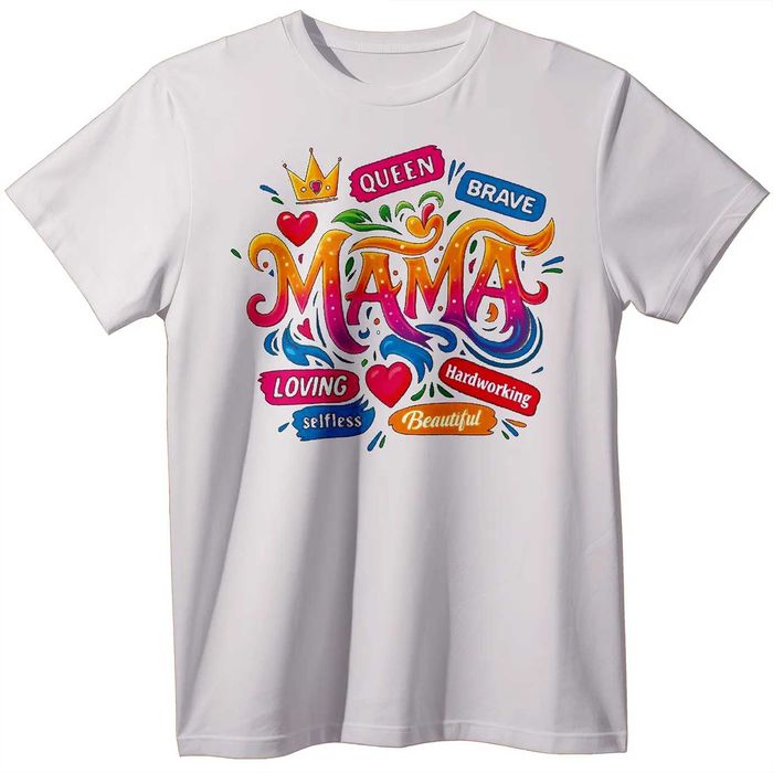 Тениска Мама за най-добрата майка