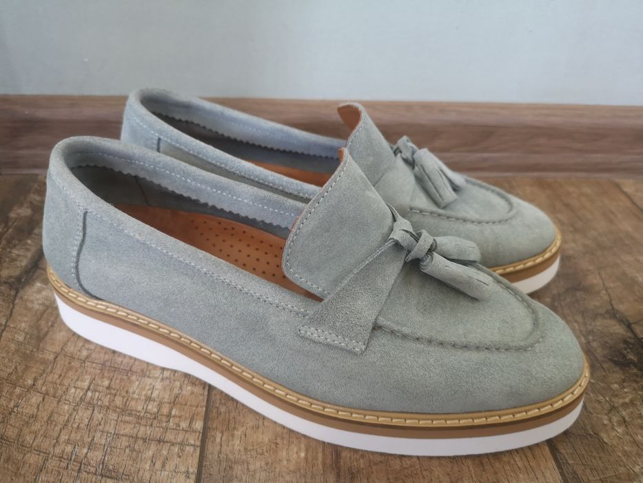 Обувки естествен велур, номер 41