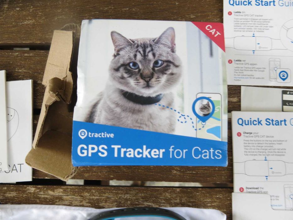 Проследяващо устройство Tractive GPS CAT за котка