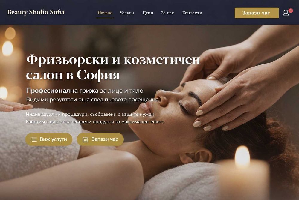 Изработка на уебсайт за майстори и малък бизнес | Повече клиенти и обаждания