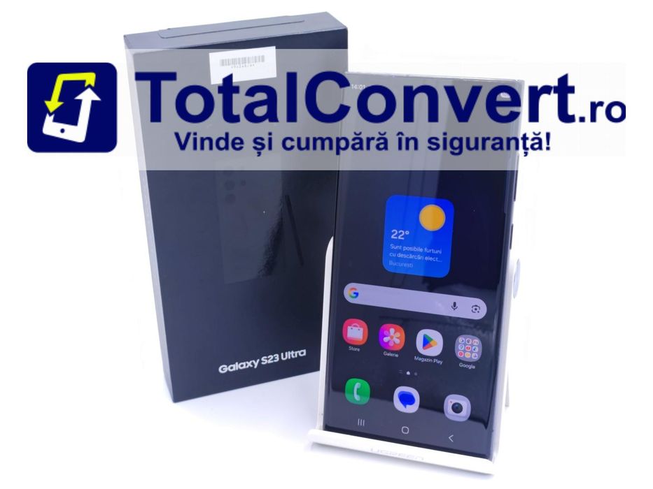 Samsung S23 Ultra 512GB Black 12GB Dual, Garantie 24 luni | #D94248