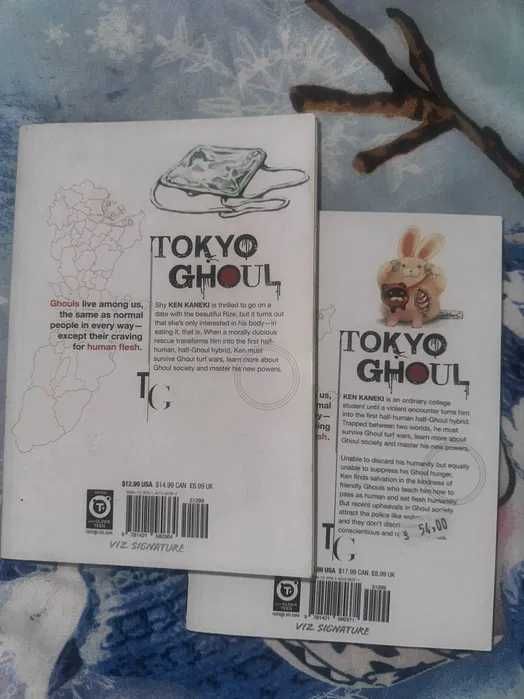 Tokyo Ghoul Manga Vol 1, Vol 2