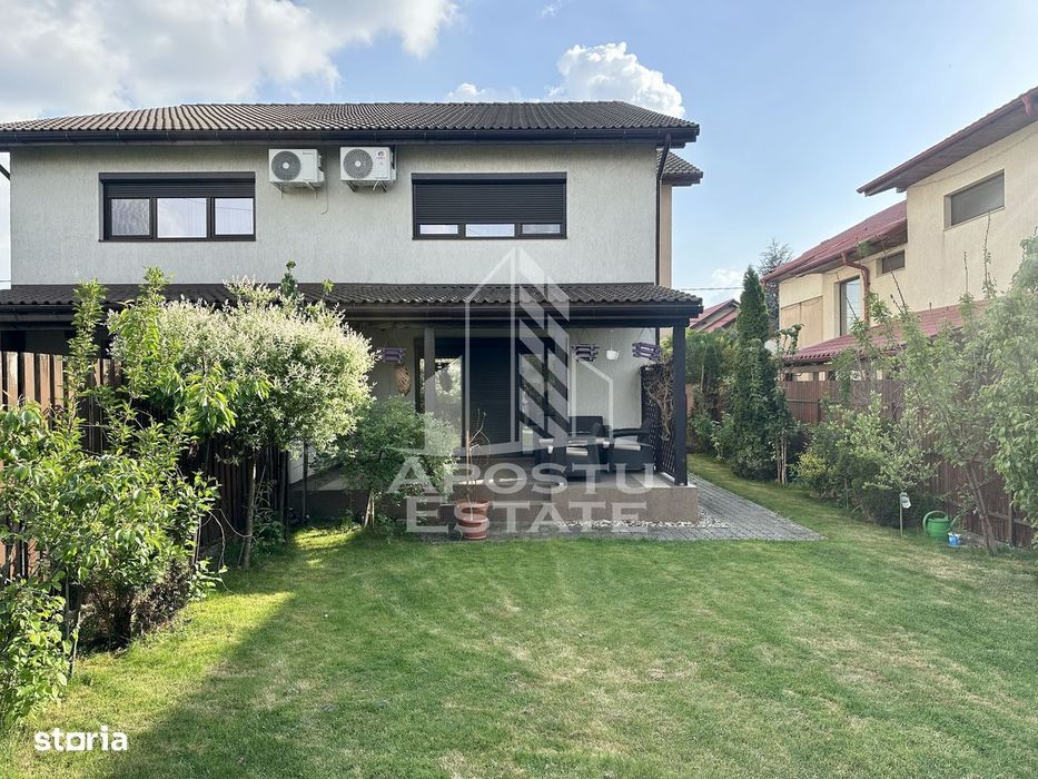 Jumatate de duplex cu 4 camere de vanzare, Dumbravita Timis