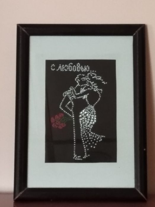 Картина стразами.