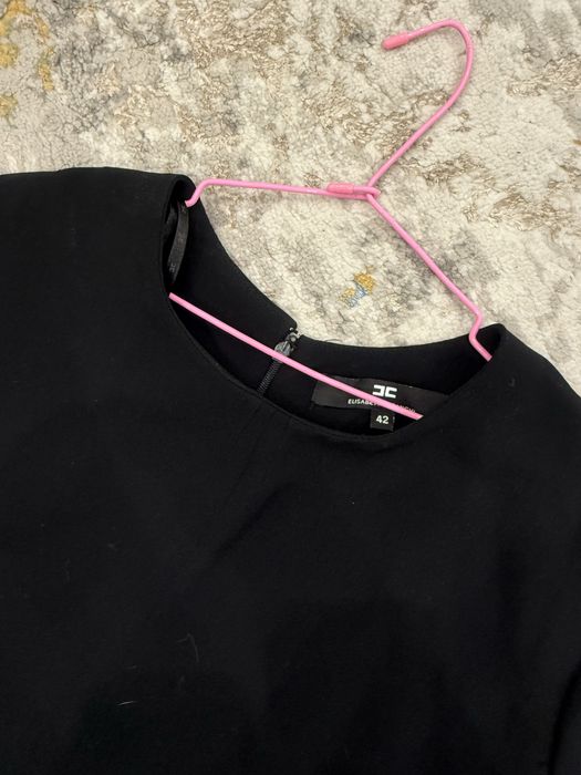 Дамска черна рокля Elisabetta Franchi 42