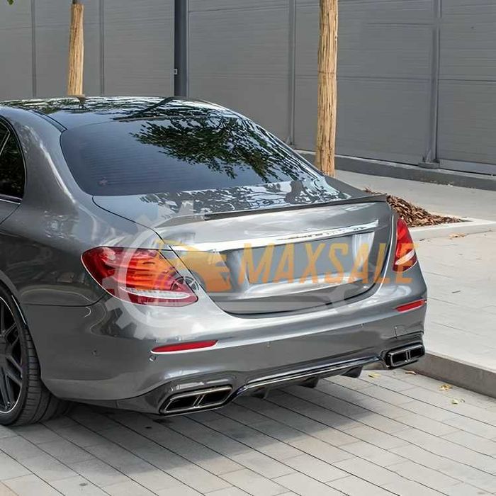 Спойлер за W205 Mercedes C class Грундиран за седан лип за багажника