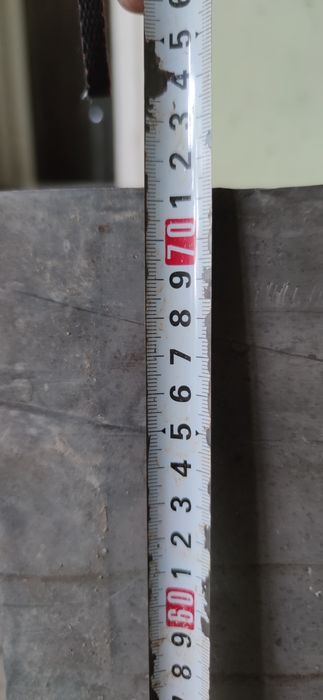 6 ta List nerjaveyka sssr oʻlchamlari 70.3x120.3 sm qalinligi 3 mm