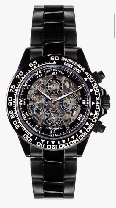 Ceas Automatic André Belfort Marin IP Negru
