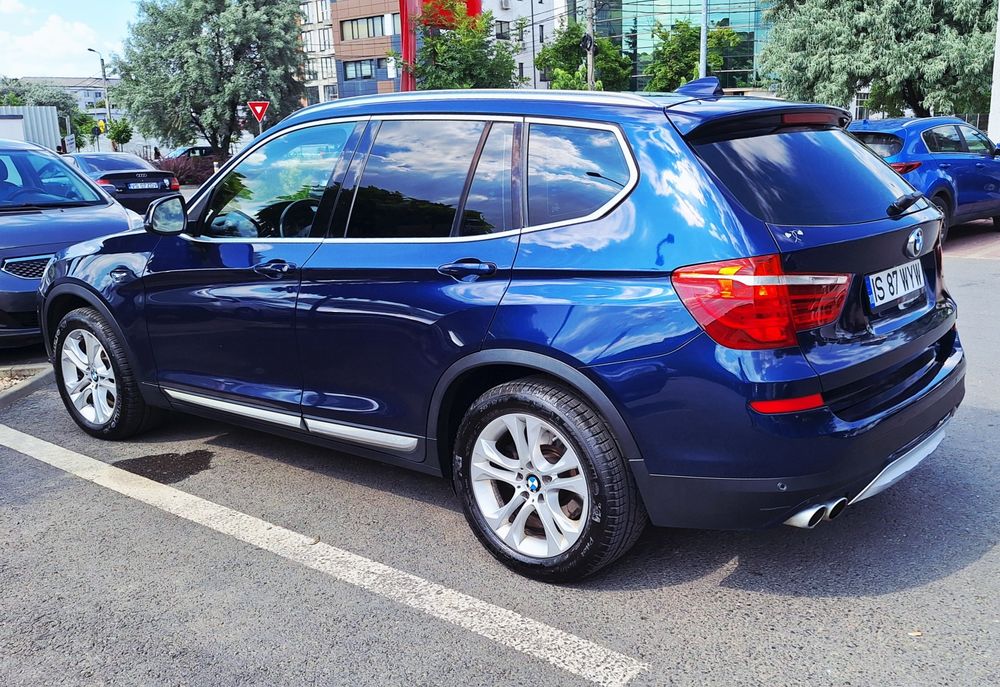 Vand BMW X3 Dotari Premium Euro 6 xDrive F25 Facelift 3.0 Diesel 258 CP Automat Head-Up  Panoramic  Piele