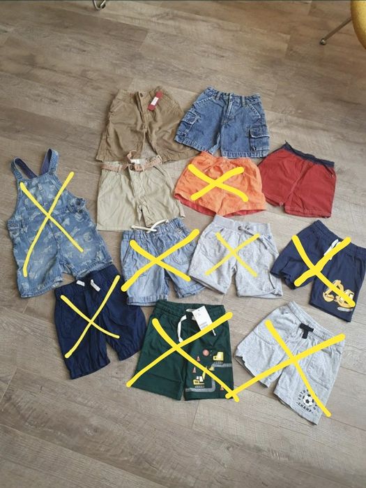 Lot pantaloni scurti 92 si 98/104 (2 - 3 ani), Zara, H&M, Adidas, Next