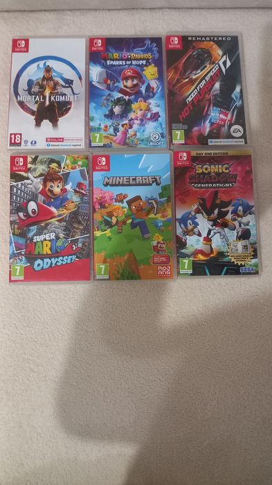 Pachet 6 jocuri Nintendo Switch