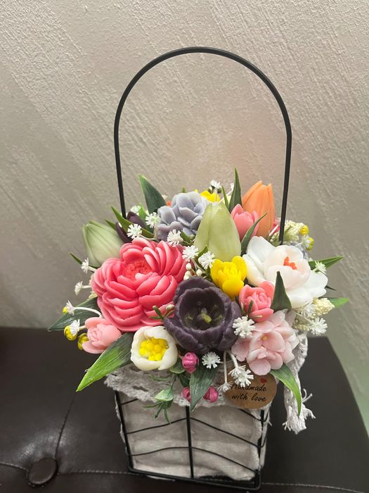 Ароматни сапунени цветя