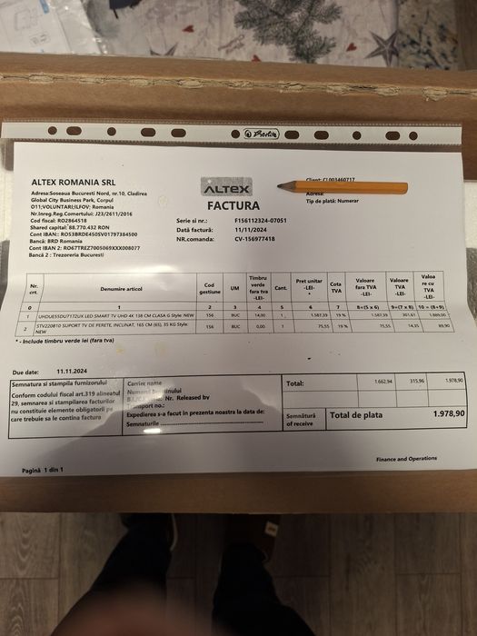 TV samsung diagonala 138 cm