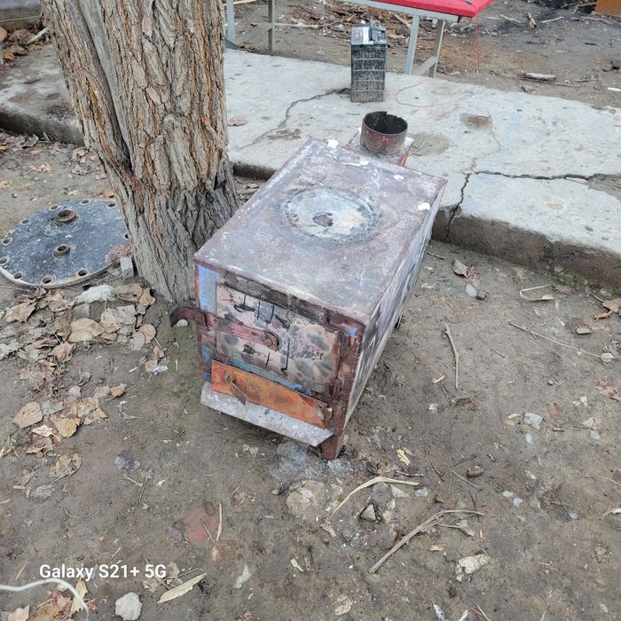 Печ буржуйка из железо