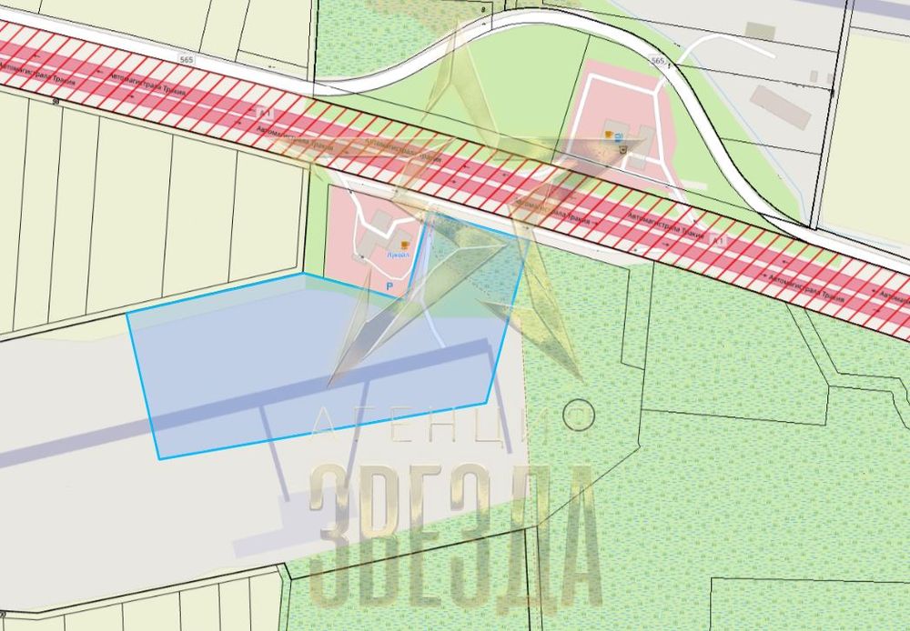 Парцел в Пловдив, област-с.Белозем площ 30000 цена 2999999