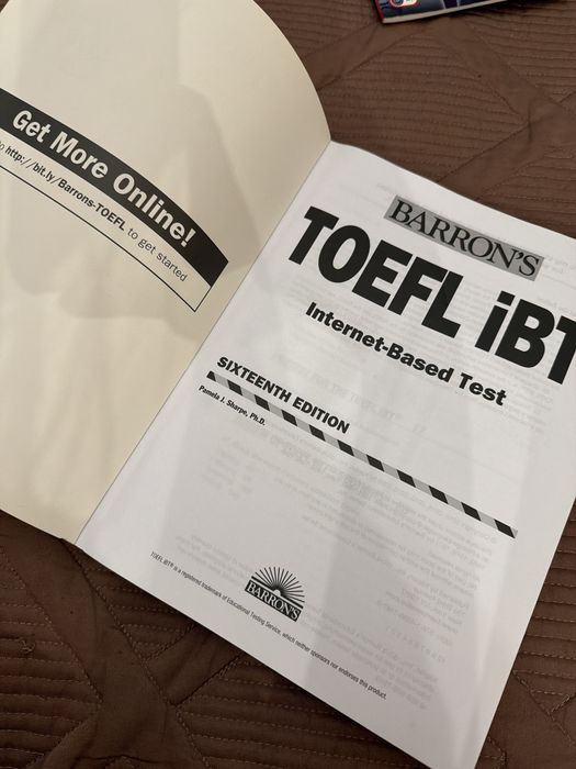 Книга подготовка к TOEFL