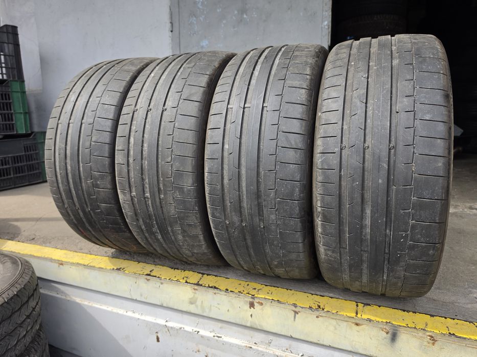 4 бр. летни гуми 255/40/20 Continental  AO DOT 4122 2x4,5 mm 2x3,5-4,5 mm